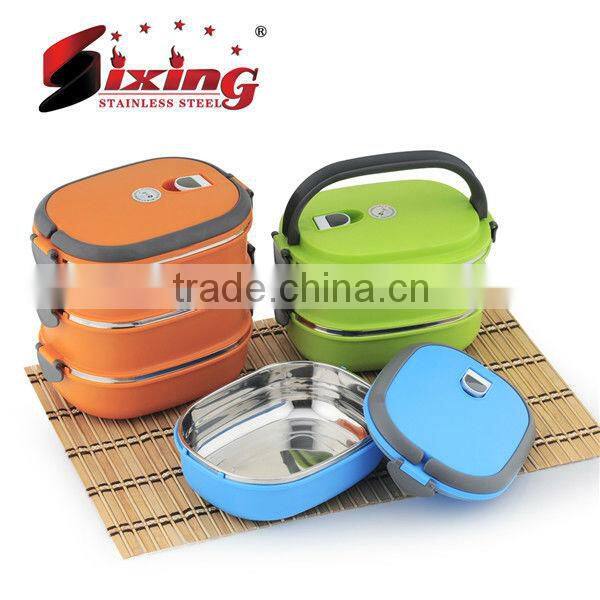 Colorful Plastic Thermal Lunch Box