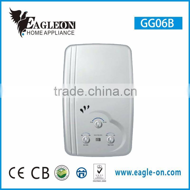 6L High Capacity LPG Gas Geyser with LED display