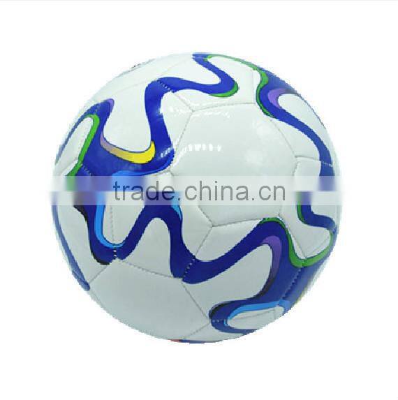 new designs football Good quality low price making machine by pvc
