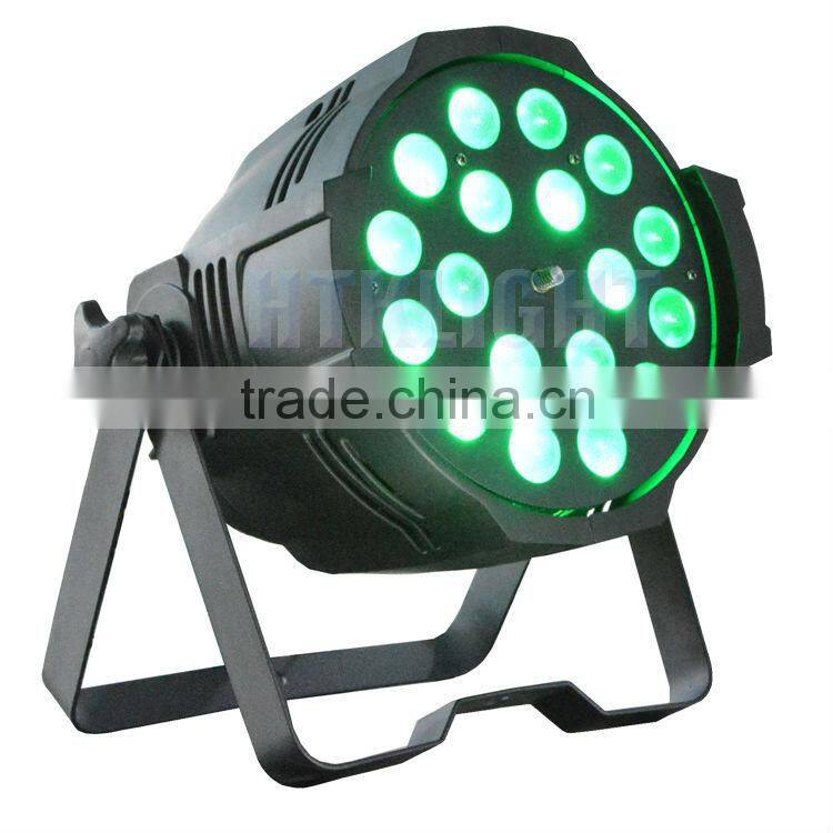 hot sale led zoom par 18* 18W 5in1 rgbwa
