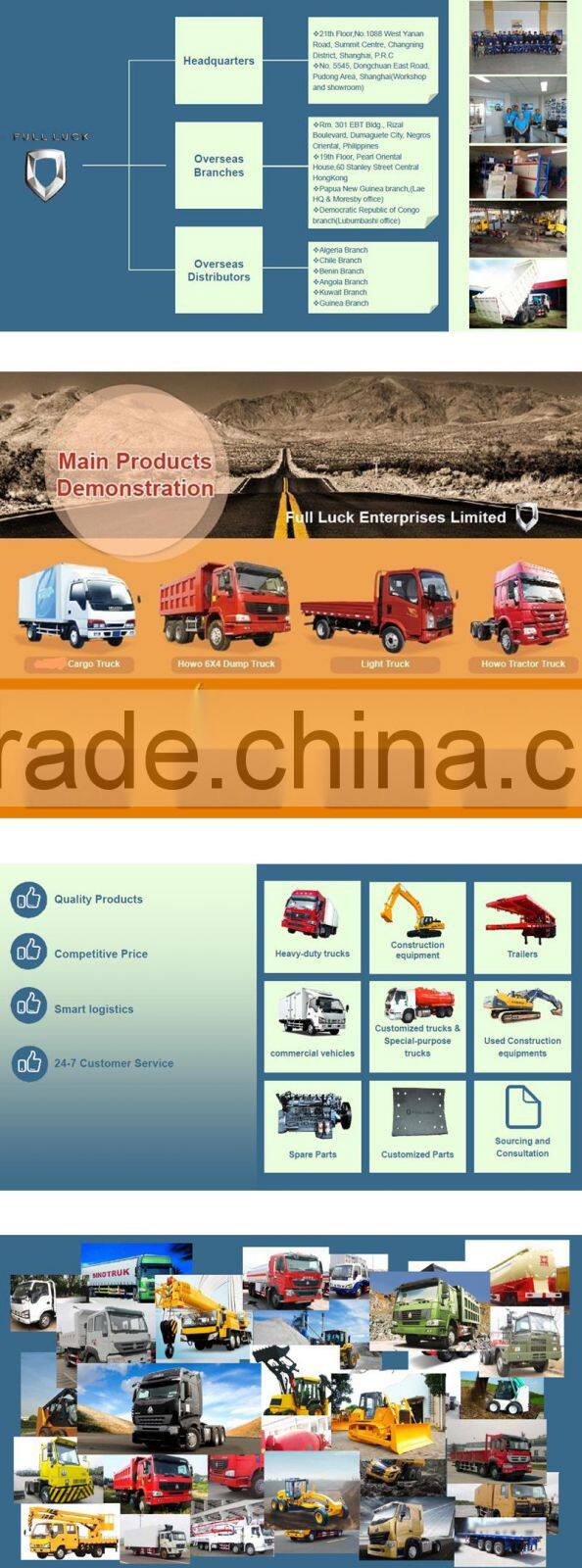 SINOTRUK HOWO 6x4 Prime Mover / Trailer Head Prices with Big Discount