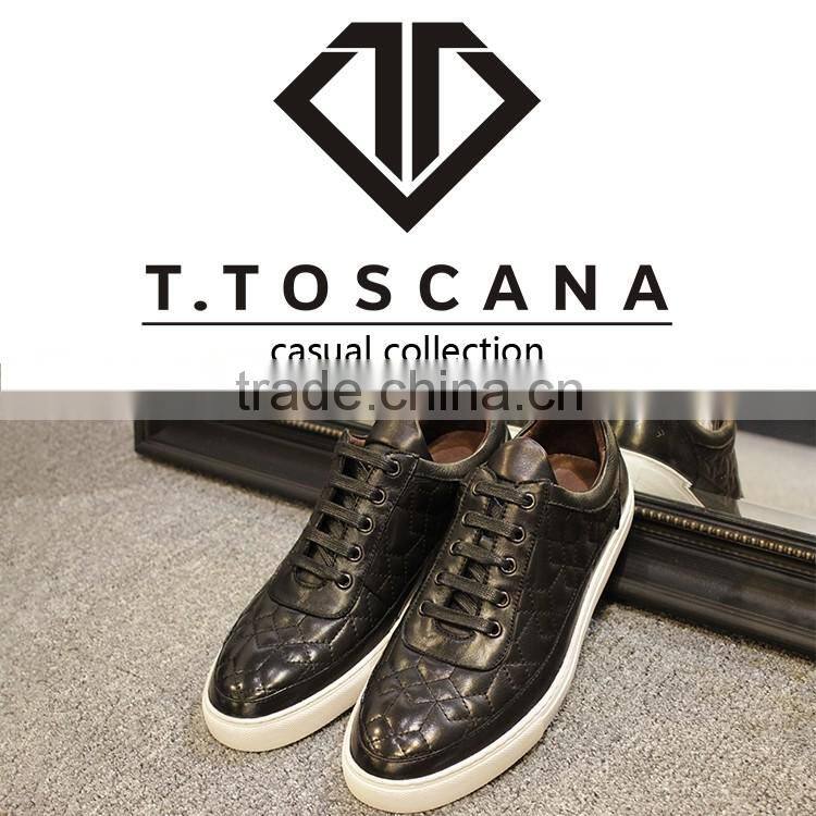 2016 italy stly men casual flat leather pure leather shoes fashion flog shoes