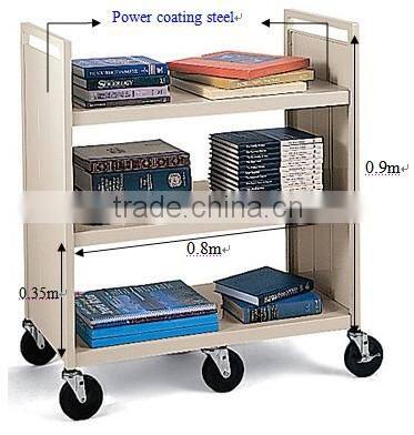 library Book truck book cart