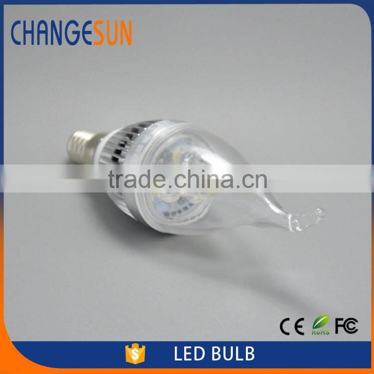 3W high lumen best selling led bulb e14
