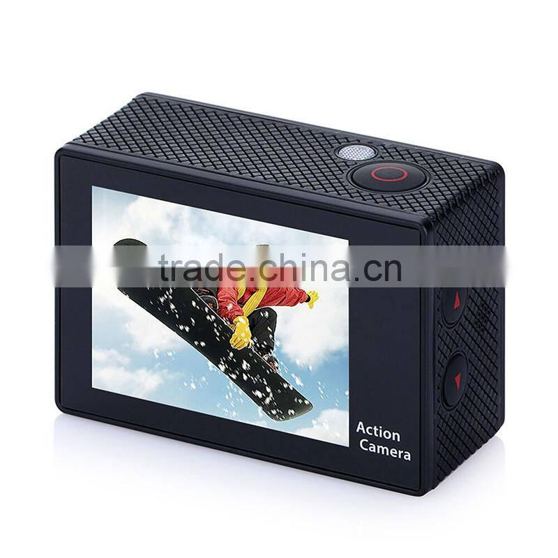 HD 720P Sport DV Action Camera 2.0" LCD 90 Degree Wide Angle Lens 30M Waterproof Mini Digital Camcorder