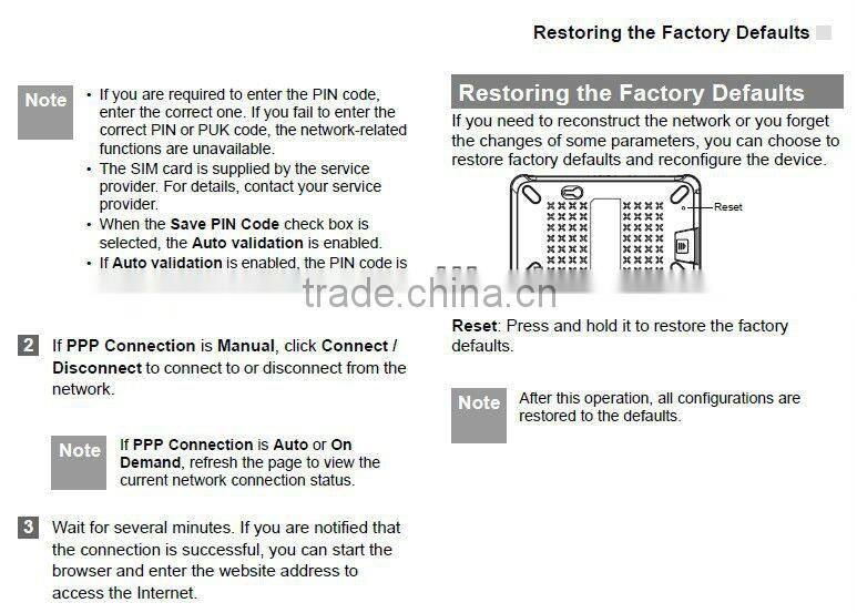 HUAWEI B932 3G wireless router