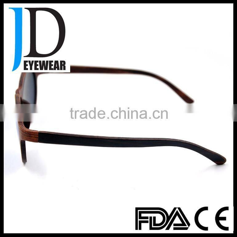 ideal retro custom logo wooden sun glasses