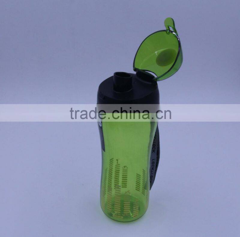 Fashion plastic cold water bottle with blow molding