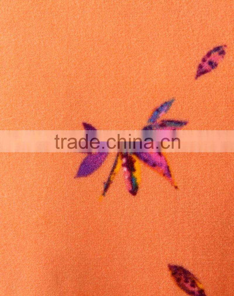 orange ladies lady homewear loungewear bathrobe