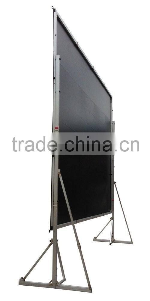 300 inches Portable projection screen fabric fast fold projection screen