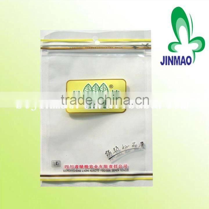 Clear OPP Header adhesive bags