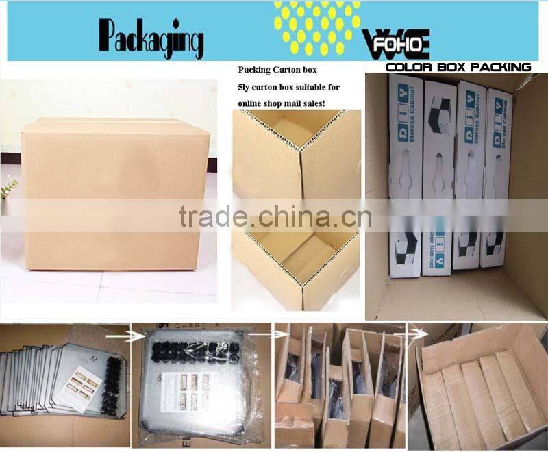 AL0021-6 2016 pink color hot sale diy creative pp cube storare tank craft cabinet