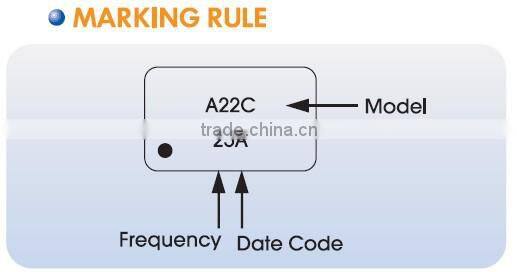 2.5x2.0mm SMD Crystal Oscillator (2.5V)