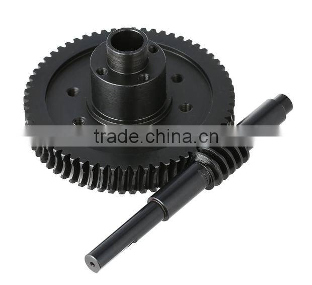 Worm gear and shaft supplier of C45,brass gear,stainless steel gear,cast iron