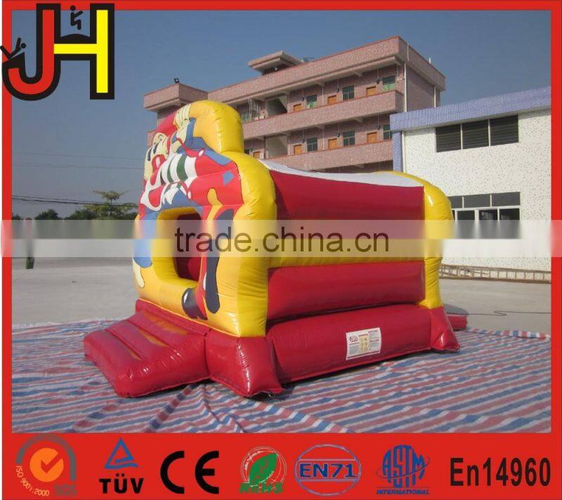 High grade PVC inflatable clown jumper combo, clown jumper combo, clown jumping bed