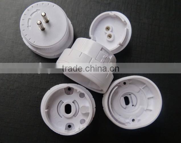 T8 to T5 oval rotating cap with rotating snap lock 21mm T5 base