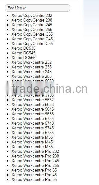 Toner Cartridge for Xerox WC5030/5050/5135/5150/5632/56385645/5655//5735/5740