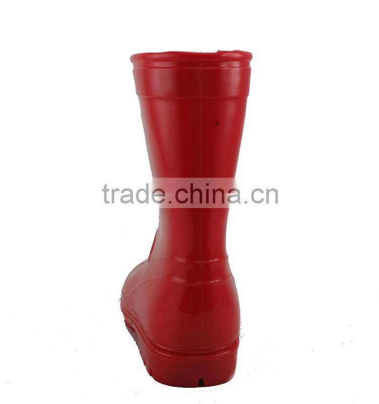 cheap kids pvc safety rain boots