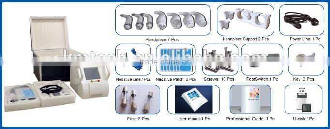 Super result 7 in 1 cavitation slimming / vacuum ultrasonic rf weight loss machine