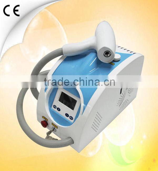 Professional 532nm/1064nm nd yag q switch laser tattoo removal machine/laser aesthetics equipment -D006