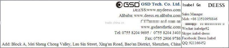 DEESS home laser hair removal device