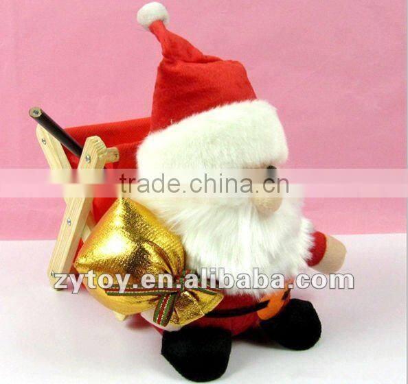 Plush stuffed snowman christmas decoration toys OEM factory