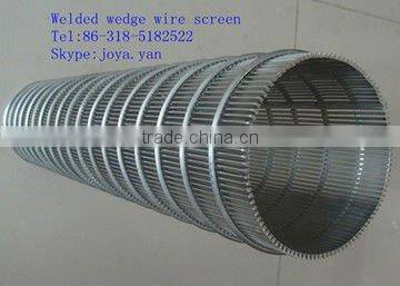 Welded wedge wire screen