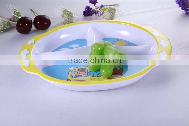 melamine plastic plate with divider, best home porcelain