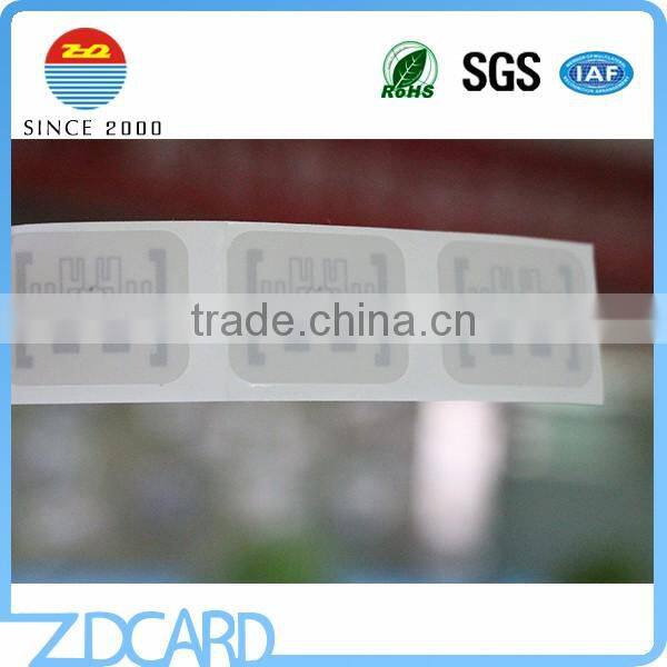 Self Adhesive LF/HF/UHF Paper PET RFID Sticker Tag