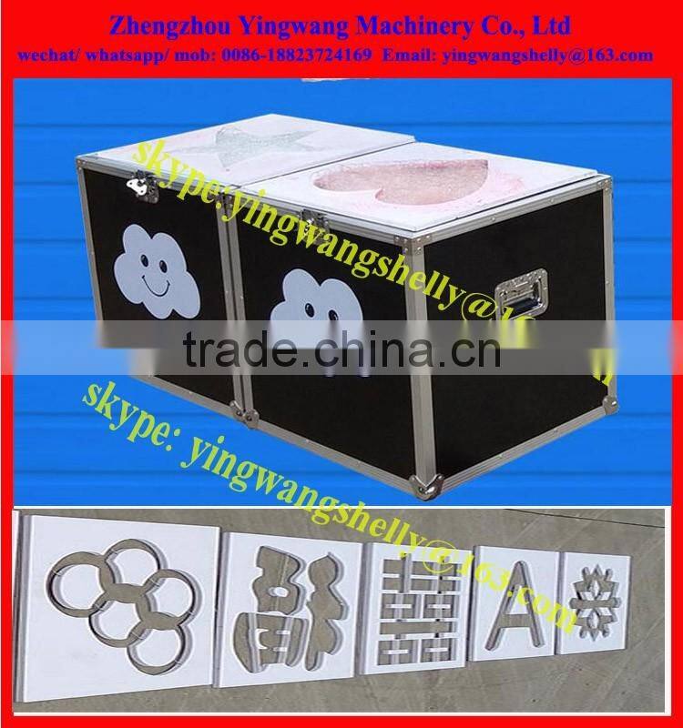 eco friendly different shapes clouds making machine on sale