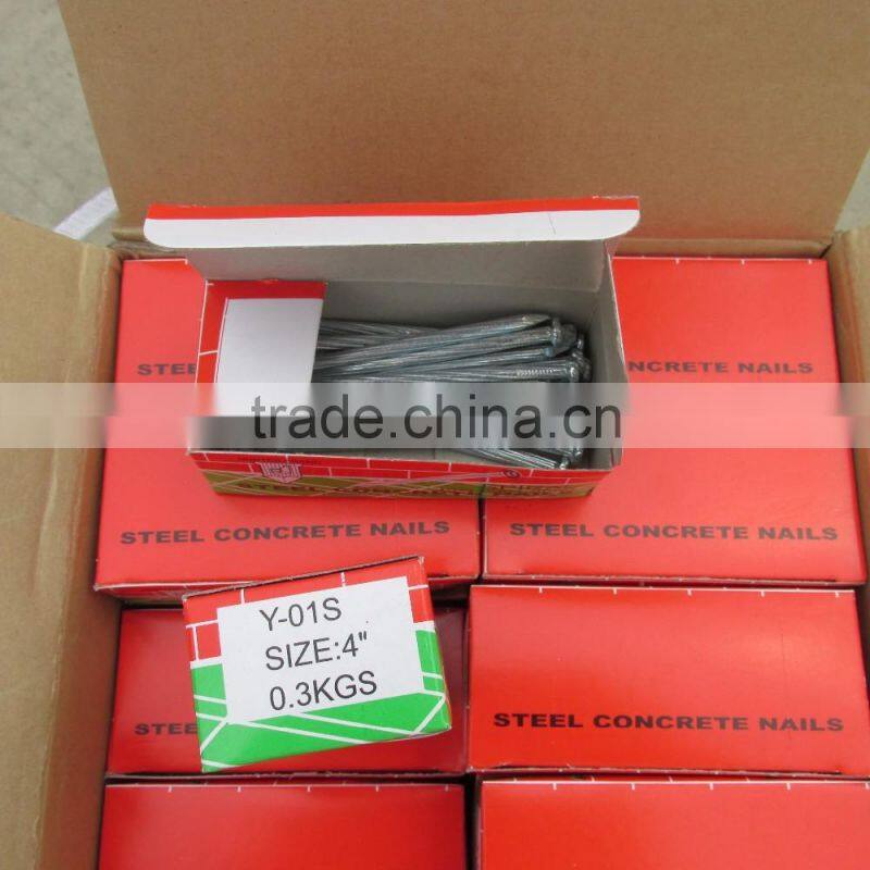 galvanized concrete nails, cement nail supplier, concrete wall nails