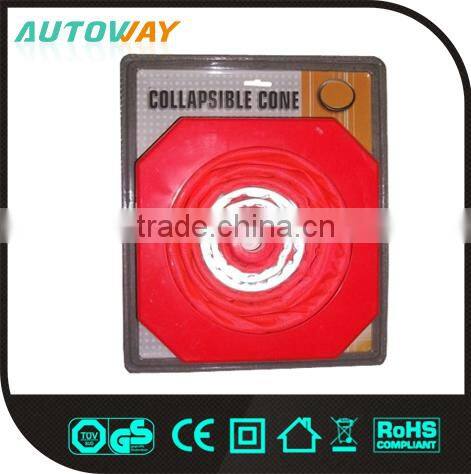 750mm orange small safety foldable traffice cone