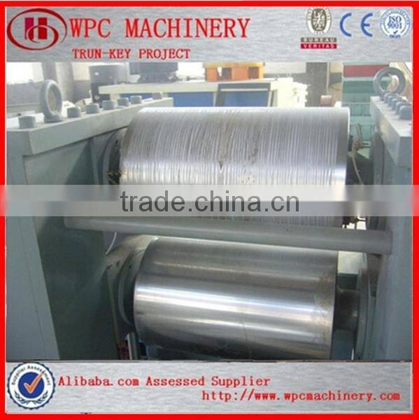 Customized WOOD WPC MDF Embossing Equipment With Electricity Heater