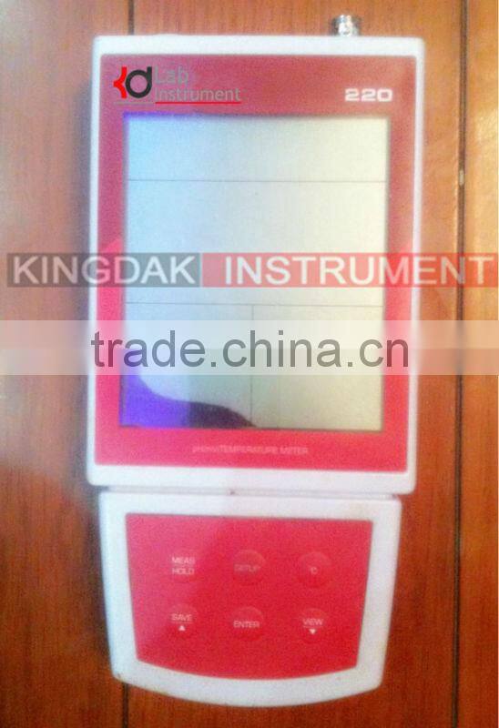 KINGDAK220 Digital Portable pH/ mV/ oC/ oF Meter/Digital PH Tester/Handy ph meter/Digital soil ph meter
