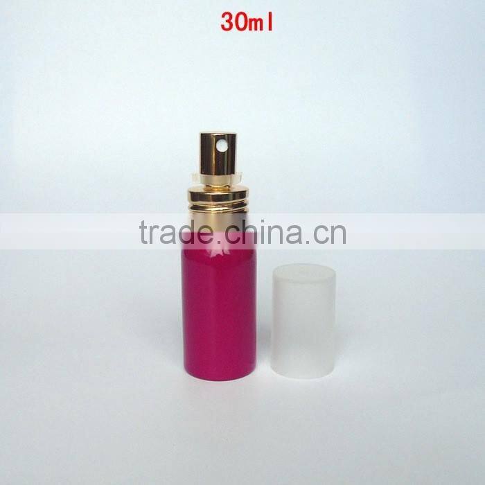 Wholesale 20ml-300ml aluminum spray perfume bottles for cosmetic packaging