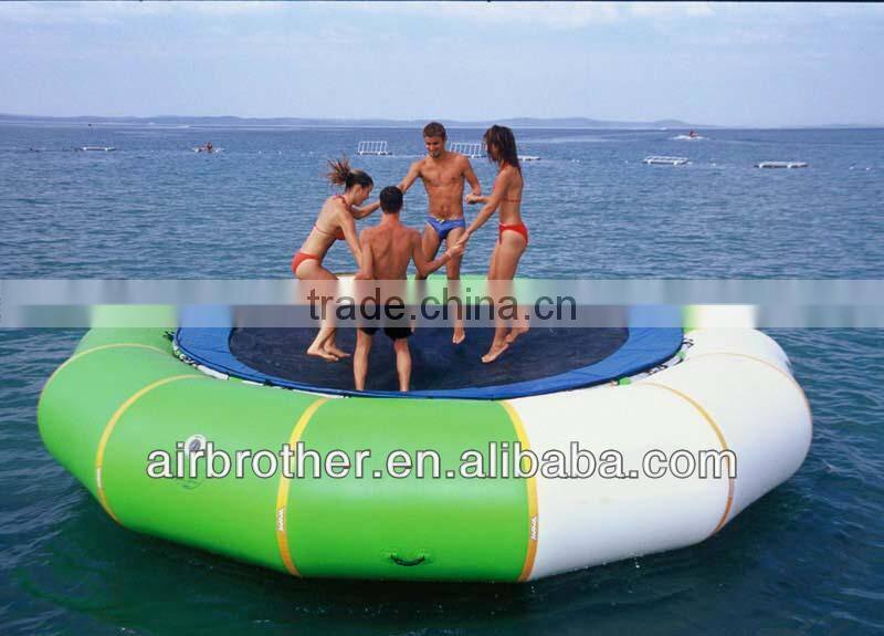 ce foldable inflatable water trampoline