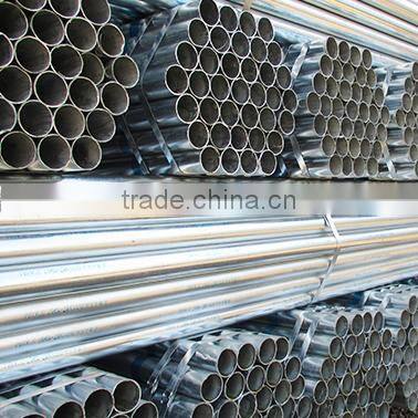 3"3.4mm ASTM standard Gr.A hot dipped galvanized round steel pipe