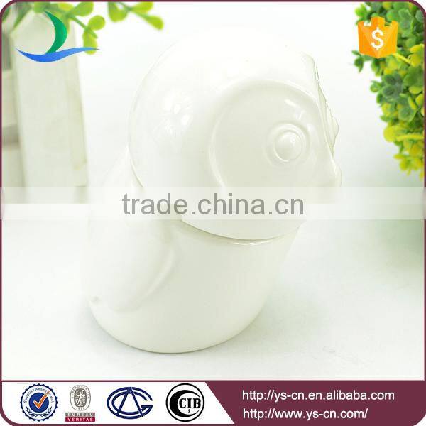 white owl popular sugar bowl food storage canister