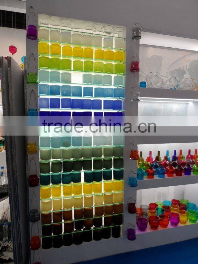 COLORED DECORATIVE SOY CANDLES JAR