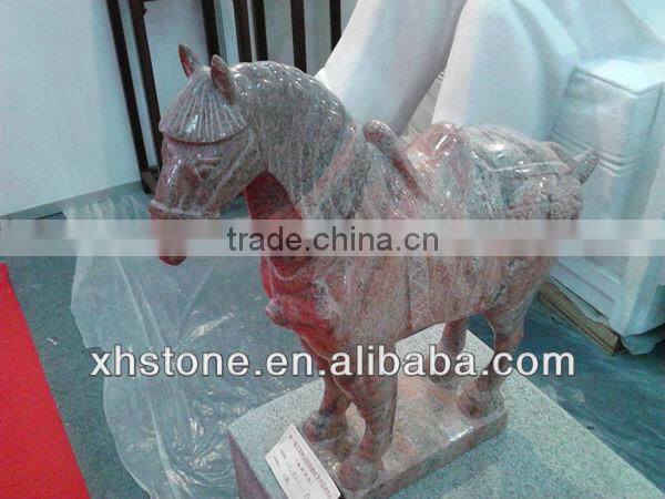 natural jade horse sculpture