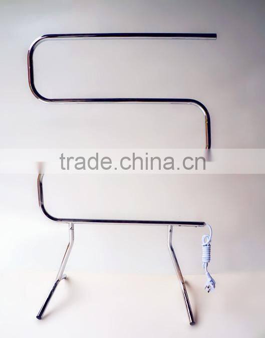 heat clothes drying rack in home