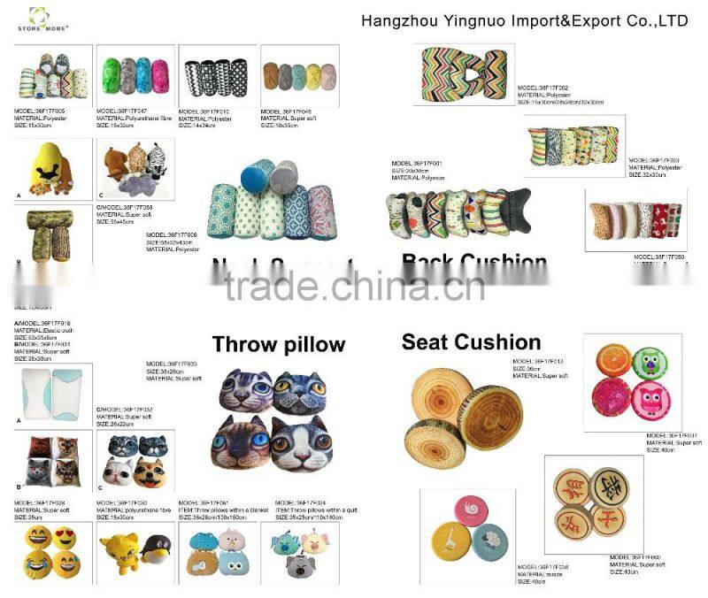 Multipurposes Fashionable Cartoon Animal Throw Pillows within A Quilt