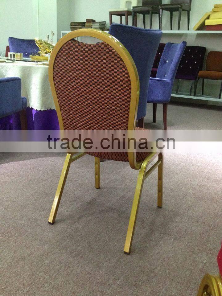 High quality elegant banquet chairs hotel chair aluminium chair
