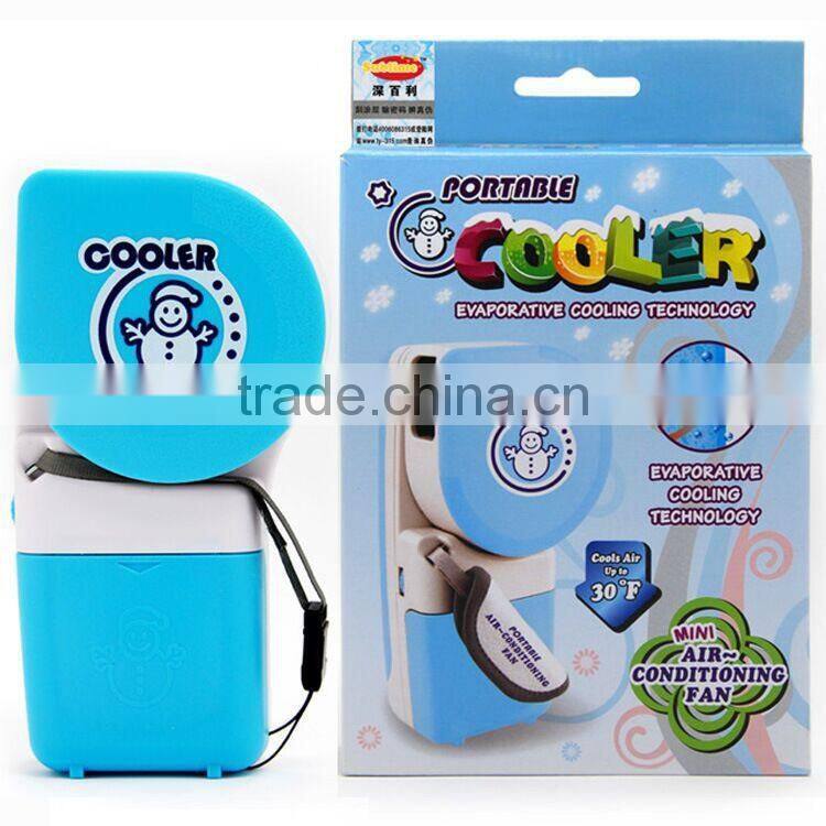 Super mini cooler fan, summer mini handheld fan, fashion cooling mini fan, water spraying fan