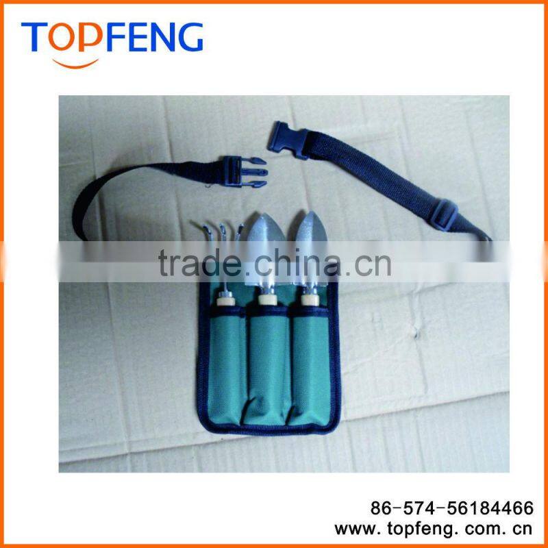 Garden tool kit set of 3 with bag