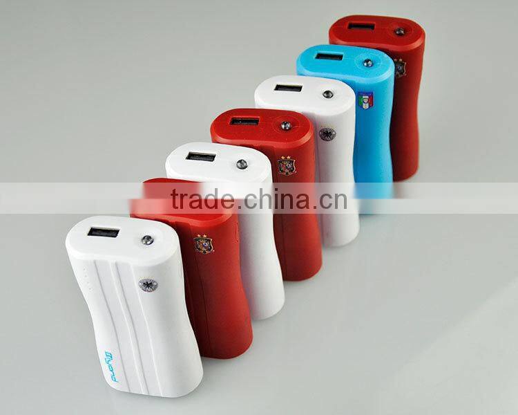 OEM world cup power bank with led light