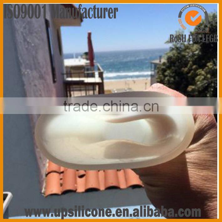 high quality unbreakable clear silicone wine glasses