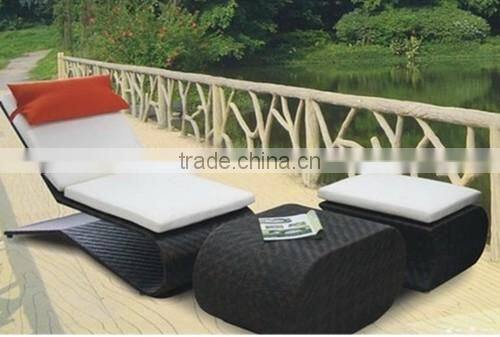 Rattan /Wicker French Chaise Lounge Chair On Sale