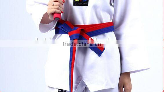 factory price high quality colors taekwondo belt, taekwondo black belt, taekwondo belt colors