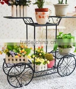 Floor Flower Rack Iron Multilayer Living Room Balcony Flower Pot Holder